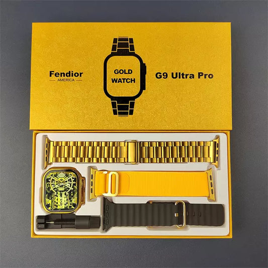 G9 Ultra Pro Gold Smart Watch