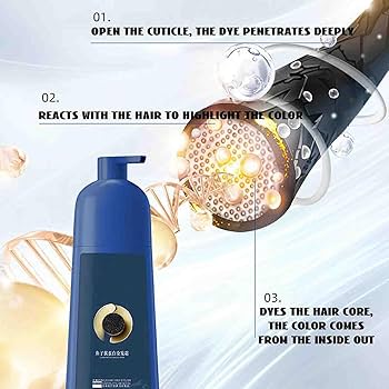 Hair dye shampoo for Men and Women