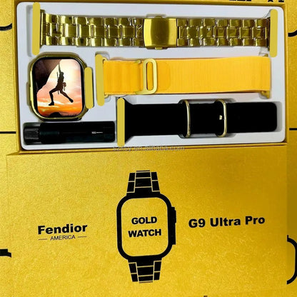 G9 Ultra Pro Gold Smart Watch